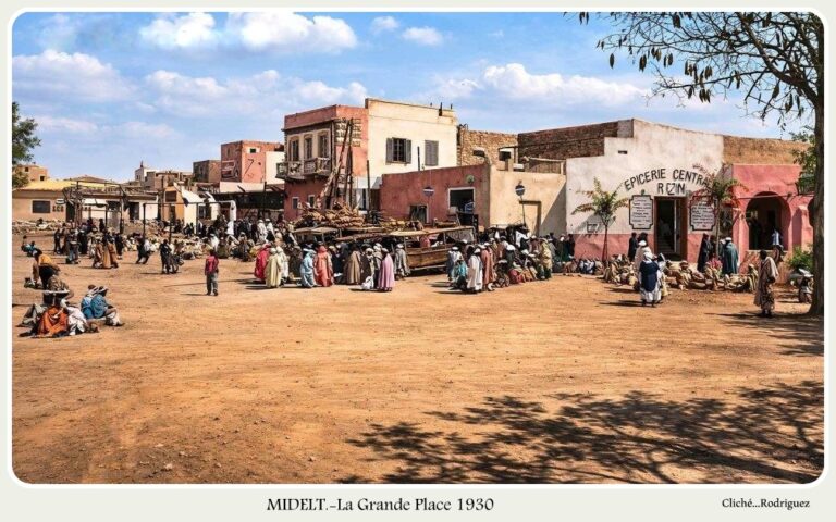 Les anciennes photos de Midelt : témoignages d&rsquo;une époque
